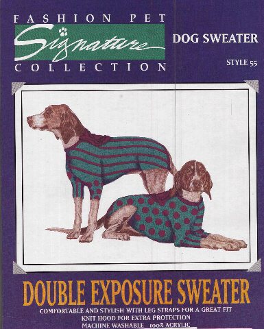 double exposure sweater