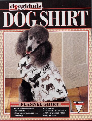 Flannel Dog Coat (51092 bytes)